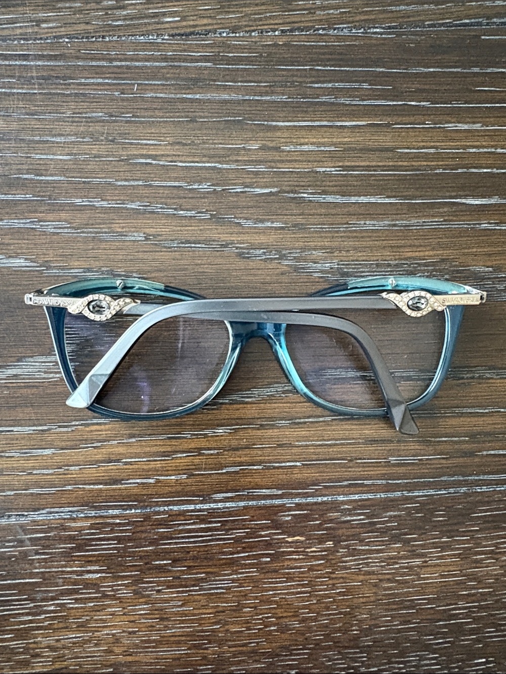 SWAROVSKI EYEWEAR FAITH SW 5151 020 53-15-135 GRAY FLEX HINGE EYEGLASSES Y180